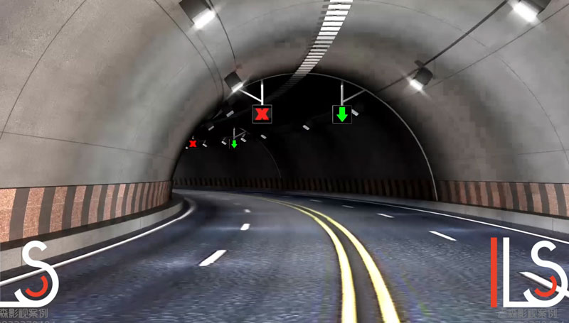 隧道燈產品演示動畫
